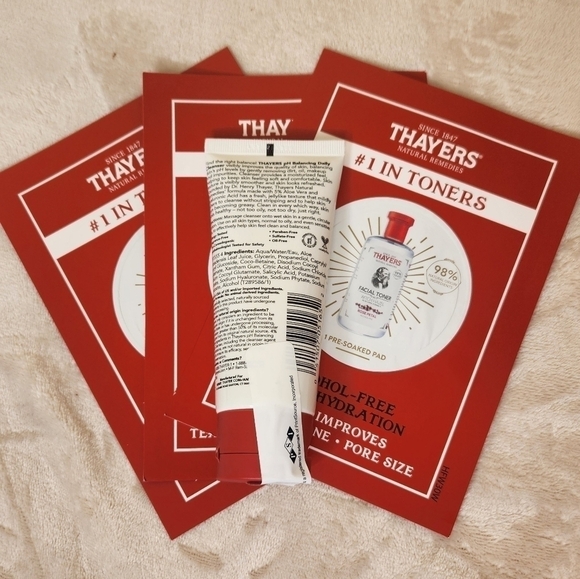 Thayers PH Balancing Gentle Face Wash With Aloe Vera 3 fl oz +Toner Samp… - Picture 4 of 8